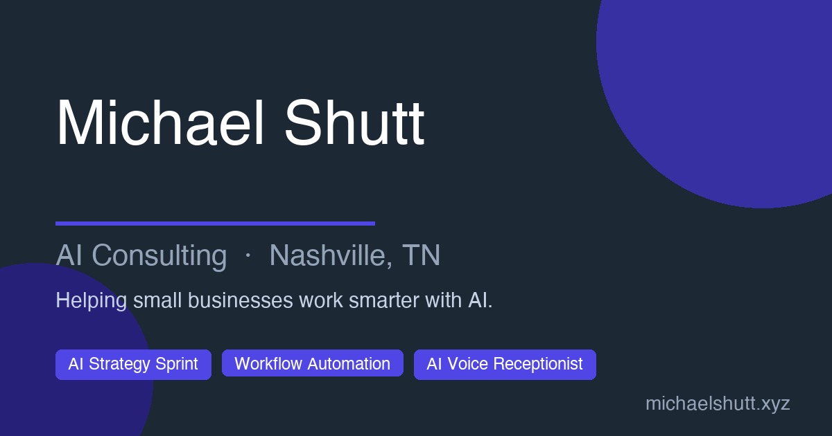 Preview image published by michaelshutt.xyz